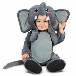 Kostuums voor Baby's My Other Me Grijs Olifant 4 Onderdelen Maat 12-24 Maanden
