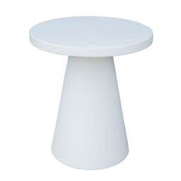 Tafel Bacoli Tafel Wit Cement 45 x 45 x 50 cm