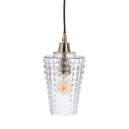 Plafondlamp Kristal Metaal 17 x 17 x 31 cm