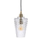 Plafondlamp Kristal Metaal 17 x 17 x 31 cm