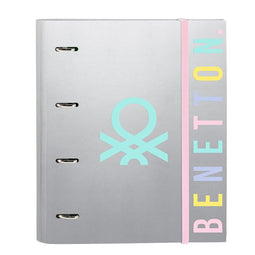 Ringmap Benetton Silver Zilverkleurig 27 x 32 x 3.5 cm