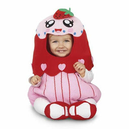 Kostuums voor Baby's My Other Me Cup Cake Maat 6-12 Maanden