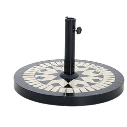 Voet voor Parasol Zwart Wit