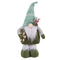 Kerstversiering Wit Groen Metaal Weefsel 20 x 8 x 42 cm