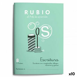 Writing and calligraphy notebook Rubio Nº8 A5 Spaans 20 Lakens (10 Stuks)