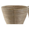 Plantenbakkenset Home ESPRIT Rotan 25 x 25 x 20 cm