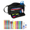 Schooletui met Accessoires Real Madrid C.F. Zwart 20 x 11 x 8.5 cm (32 Onderdelen)