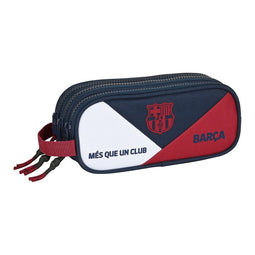 Schoolpennenzak F.C. Barcelona Blauw Kastanjebruin (21 x 8.5 x 7 cm)