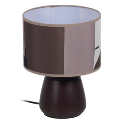 Lamp Bruin Keramisch 60 W 22 x 22 x 29 cm