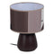 Lamp Bruin Keramisch 60 W 22 x 22 x 29 cm