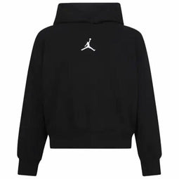 Sweatshirt met Capuchon voor Meisjes Jordan Jordan Icon Play Zwart Maat 10-12 Jaar