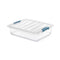 Multi-functionele Kist Domopak Living Katla Transparant Polypropyleen 8 L (39 x 29 x 10,5 cm)