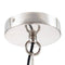 Plafondlamp 30 x 30 x 36 cm Metaal Zilver
