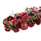 Kerstkaarshouder Rood Multicolour Plastic Foam 36 x 14 x 8 cm