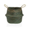 Decoratieve Mand Versa Groen Zeealgen Ø 28 cm