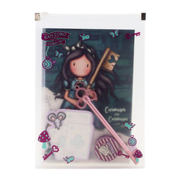 Schrijfset Gorjuss Curiosity 4 Onderdelen Grijs Groen