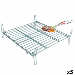 Grill Algon Dubbel Verzinken 40 x 40 cm (5 Stuks)