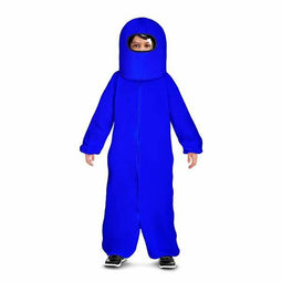 Kostuums voor Kinderen Among Us Impostor Blauw Maat XL