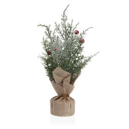 Decoratieve plant Versa Linnen Metaal Plastic Cement 12 x 31 x 12 cm