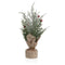 Decoratieve plant Versa Linnen Metaal Plastic Cement 12 x 31 x 12 cm