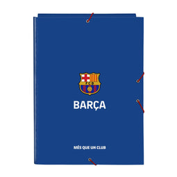 Map F.C. Barcelona Blauw Kastanjebruin A4