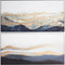 Schilderij DKD Home Decor 120 x 3,2 x 60 Orientaals Berg (2 Stuks)