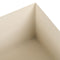 Plantenbakkenset Crème Metaal 26 x 26 x 70 cm (3 Stuks)