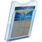 Toonbankdisplay Archivo 2000 Archiplay Voor aan de muur Din A4 Transparant Blauw Verticaal 1 Comp...