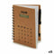 Spiraalnotitieblok met Pen Rekenmachine 14 x 18 x 1,5 cm (12 Stuks)
