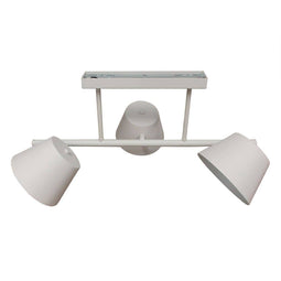 Plafondlamp 62,5 x 38 x 27,5 cm Metaal Crème