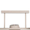 Plafondlamp 62,5 x 38 x 27,5 cm Metaal Crème