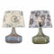 Bureaulamp DKD Home Decor 28 x 28 x 40,5 cm Kristal Multicolour 220 V 50 W (2 Stuks)