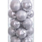 Kerstballen Koper Plastic 6 x 6 x 6 cm (20 Stuks)