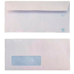 Enveloppen Yosan 500 Stuks Wit 11,5 x 22,5 cm