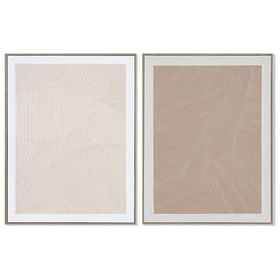 Schilderij Home ESPRIT Modern Stads 62,3 x 4,5 x 82,3 cm (2 Stuks)