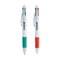 Set Balpennen Wit Plastic (12 Stuks)