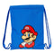 Rugtas met Koordjes Super Mario Play Blauw Rood 26 x 34 x 1 cm