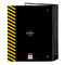 Ringmap BlackFit8 Zone Zwart A4 27 x 33 x 6 cm