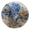 Middenstuk Blauw Bruin Kristal 39 x 39 x 6,5 cm
