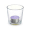 Geurkaars 7 x 7 x 7 cm (12 Stuks) Glas Lavendel