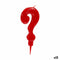 Kaars ? Rood Verjaardag (12 Stuks)