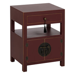 Nachtkastje ORIENTE Hout MDF 50 x 40 x 66 cm
