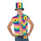 Hoed Rainbow My Other Me Één maat 59 cm