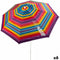Parasoll Aktive Multicolour Oxford Staal Oxford stoffen 200 x 200 x 200 cm (6 Stuks)