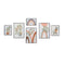 Schilderij DKD Home Decor Blad van een plant (40 x 2,8 x 60 cm)
