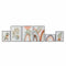 Schilderij DKD Home Decor Blad van een plant (40 x 2,8 x 60 cm)