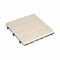 In elkaar grijpende vloertegels Ibergarden SM-4P-AWH Beige Polyethyleen Composiet 30 x 2,6 x 30 c...