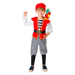 Kostuums voor Kinderen My Other Me Caribische Piraat (3 Onderdelen) Maat 3-4 Jaar