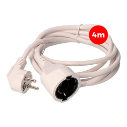 Verlengbare Kabel EDM 3 x 1,5 mm Wit 4 m