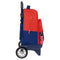 Schoolrugzak met Wielen Atlético Madrid Blauw Rood 33 X 45 X 22 cm